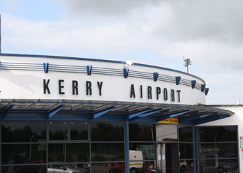 Kerry Airport Sign outside terminal