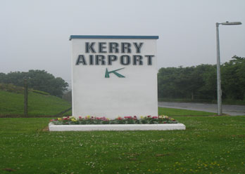 Kerry Airport Road Sign